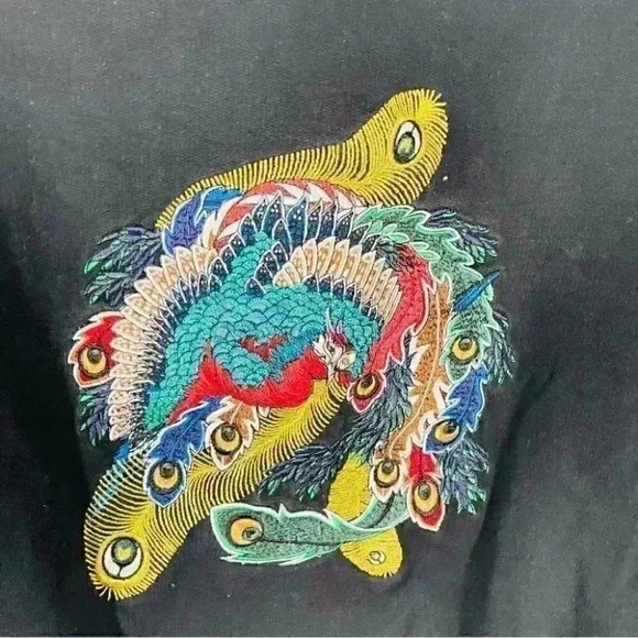 Eleven Paris Nolan Embroidered Crew Neck Pullover Sweatshirt - Picture 5 of 6